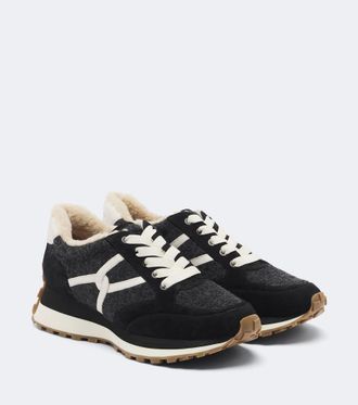 Veronica Beard Zapatillas Valentina con ante