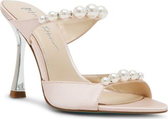 Betsey Johnson Lacy Sandal in Blush at Nordstrom, Size 8.5