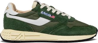 Autry Reelwind Lage Sneakers - Heren - Sneakers - Groen - 41 EU - Katoen - Schoenen
