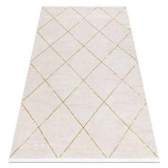 RugsX RugsX Duke Rug in Yellow | Size: 140 cm x 190 cm