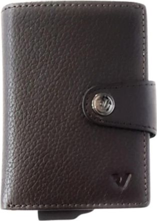 Roncato Kaarthouder Iron 4.0 - Heren - Portefeuilles - Bruin - ONE Size - Leer - Accessoires