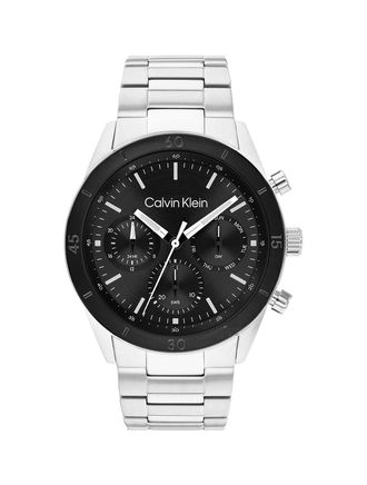 Calvin Klein Mens Chronograph Bracelet Watch - Black - OS