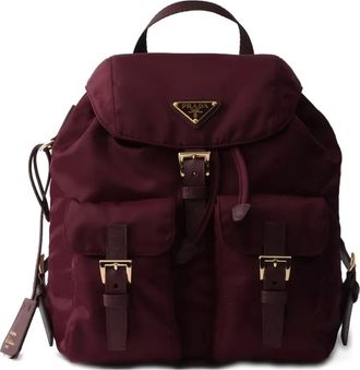 Prada Zaino con coulisse Re-Edition 1978 Re-Nylon - Rosso