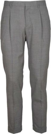 BRIGLIA 1949 Lichtgrijze Tiberio Broek - Heren - Slim Fit Broeken - Grijs - XL - Broeken