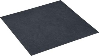 vidaXL Tablones De Suelo Autoadhesivos M&aacute;rmol Negro 30,5 X 30,5 Cm Vidaxl