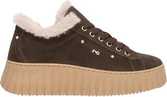 Nero Giardini Sneakers con plateau - - Shoes - Donna - Marrone - 36 EU