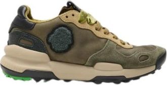 Satorisan Premium Rush Green Trainingsschoen - Heren - Sneakers - Beige - 37 EU - Leer - Schoenen