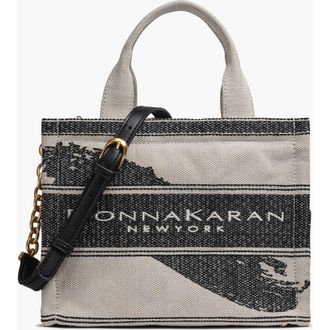 DKNY Merino Small Tote in Neutrl/black at Nordstrom
