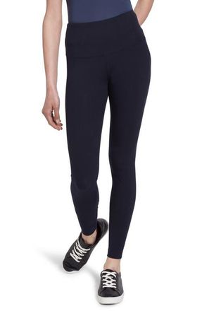 Lyss&eacute; ntials Flattering Leggings in Midnight at Nordstrom, Size X-Small