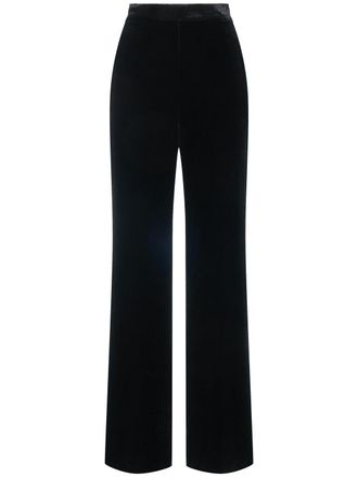パンツ ETRO Side Bijou Line Black Pants cropped-pants--4H0404DQ02-worn