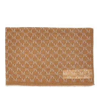 Max Mara Jacquard silk-blend scarf Woman One Size
