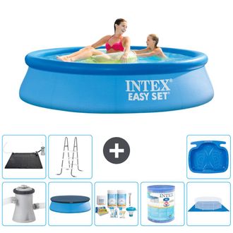 Intex Piscina Easy Set Redonda - 244x61 Cm - 8-piezas S40802