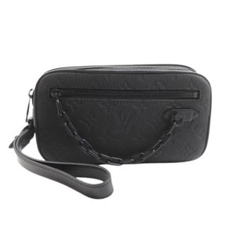 Louis Vuitton Pre-owned Clutch bag - Heren - Pre-owned - Zwart - Maat: ONE Size Leer
