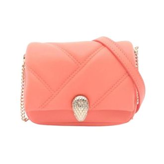 Bulgari Pre-owned Mini Bags, female, Pink, Size: ONE SIZE Pre-owned Serpenti Cabochon Leather Shoulder Bag