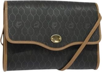 Dior Pre-owned Cross Body Bags, female, Black, Size: ONE SIZE Pre-owned Vintage Shoulder Bag
