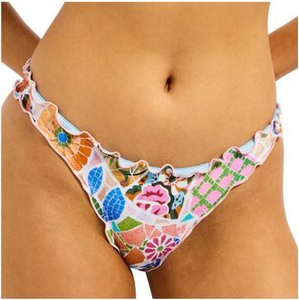 Seafolly Beach Boh&egrave;me Mini Hipster Bikini-Bottom f&uuml;r Damen | orange