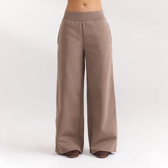 Lounge Joggingbroek met rechte pijpen - Mushroom - XXL / Regular