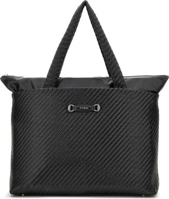 Guess Francy Weekender Bag - Dames - Weekendtassen - Zwart - ONE Size - Leer - Tassen