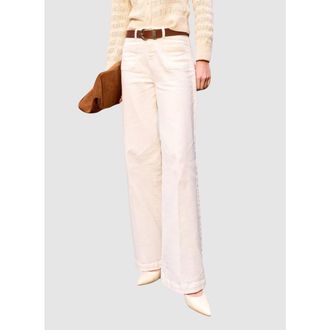 Baukjen Robyn organic Cotton Stretch Jeans in Soft White at Nordstrom, Size 10