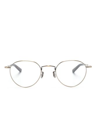 Eyevan 7285 Bril met rond montuur - Goud
