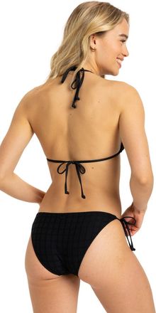 Roxy Triangel-Bikini-Top ROXY Camilo, Damen, Gr. XXL, Cup B, grau (anthrazit), Obermaterial: 92% Microfaser, 8% Elasthan;, Bikini-Oberteile Triangel-Bikini