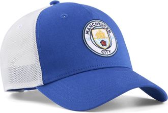 Puma Cappellino Manchester City KING, Accessori, Blu, OSFA