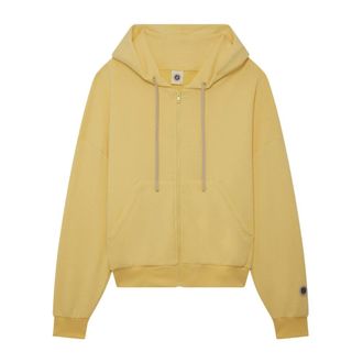 Sweet Pants Sweatshirts Hoodies - Dames - Vesten met rits - Geel - S - Katoen - Hoodies & sweatvesten