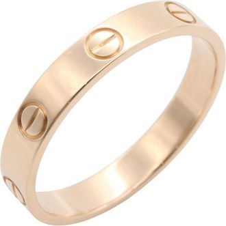 Cartier Gold Pink Gold (18K) Band Ring (Pre-Owned)