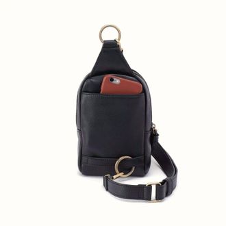 Hobo Cass Small Sling Bag In Black