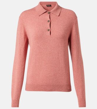 Loro Piana Cashmere polo sweater