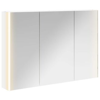 vidaXL Armario Con Espejo De Ba&ntilde;o 103,5 X 15,5 X 70 Cm Vidaxl