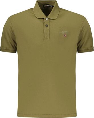 Napapijri Polo shirt met korte mouwen - Heren - Polos - Groen - 3XL - Tops