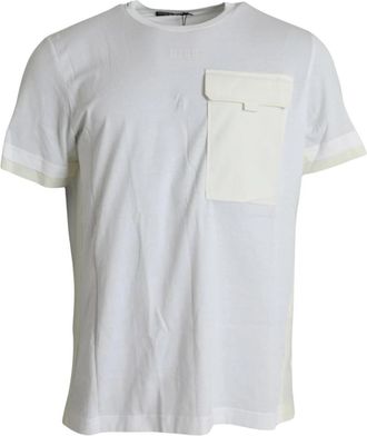 Dolce & Gabbana T-Shirts - Heren - T-shirts - Wit - 3XL - Katoen - Tops