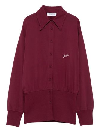 The Attico button-down shirt - Red