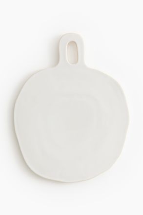 H&M Extra-large stoneware serving board - White