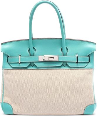 Hermès Borsa a mano Birkin 30 2008 - Verde