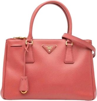 Prada Pre-owned Handbags, female, Pink, Size: ONE SIZE Pre-owned Vintage Handbag
