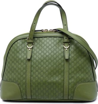 Gucci Pre-owned Gucci Small Microguccissima Nice Dome Satchel Ladies Q1SL9Z46ZRDCJJSM