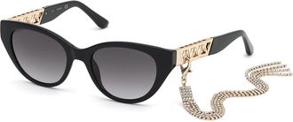 Guess GU7690 01B Womens Sunglasses Black Size 52