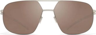 Mykita Angus Navigator Zonnebril - Heren - Zonnebrillen - Grijs - ONE Size - Accessoires