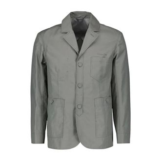 Dior Heren, Jassen, Grijs, Maat: S Katoen