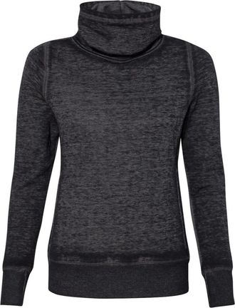 J. America Womens Zen Fleece Cowl Neck Sweatshirt