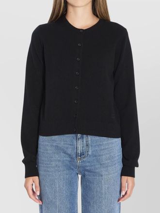Dolce & Gabbana cashmere ribbed slim-fit cropped cardigan