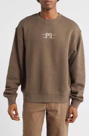 Museum of Peace and Quiet Leisure Co. Graphic Sweatshirt in Brown at Nordstrom, Size X-Small