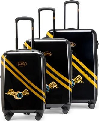 Von Dutch Kustom Kulture 3-Piece Expandable Hardside Spinner Luggage Set in Rolling Striker at Nordstrom