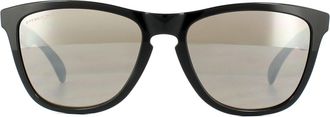 Oakley Zonnebril Frogskins OO9013-C4 Gepolijst Zwart Prizm Zwart