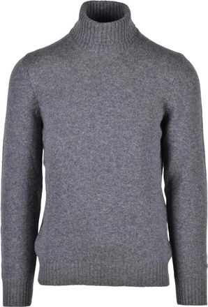 Vengera Turtleneck Truien - Heren - Coltruien - Grijs - 3XL - Wol - Truien & Vesten