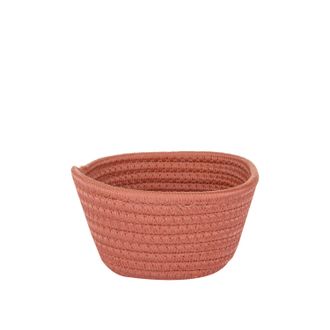 KASANOVA Cestino portaoggetti bagno 14x8,5 cm mattone in polipropilene