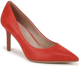 Naturalizer Anna Pointed Toe Pump in Maserati Red at Nordstrom, Size 10.5