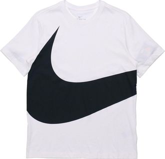 Nike Sportswear Swoosh Large Short Sleeve White CW4305-103